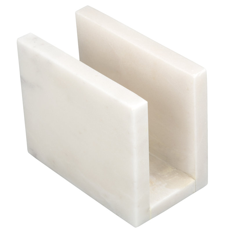Alcott Hill® Marble Stone Standing Napkin Holder & Reviews | Wayfair
